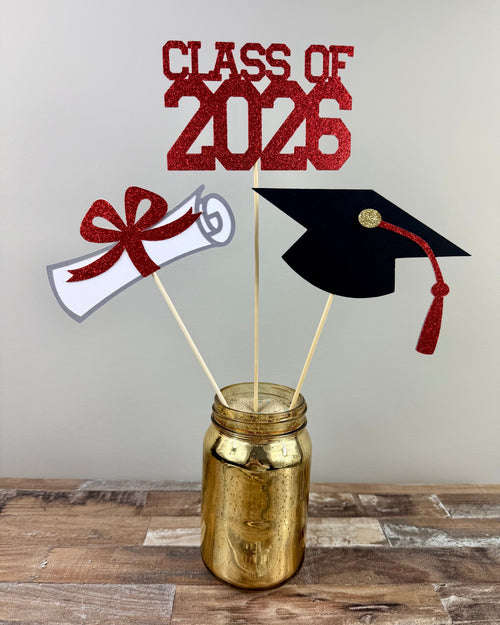2026 Graduation Party Centerpiece Picks: Cap, Diploma, Class of 2026